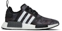 Buy A Bathing Ape x adidas NMD_R1 '黑迷彩' BA7325
