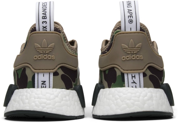 A Bathing Ape x adidas NMD_R1 'Olive Camo' BA7326 Details for A Bathing Ape x adidas NMD_R1 'Olive Camo' BA7326