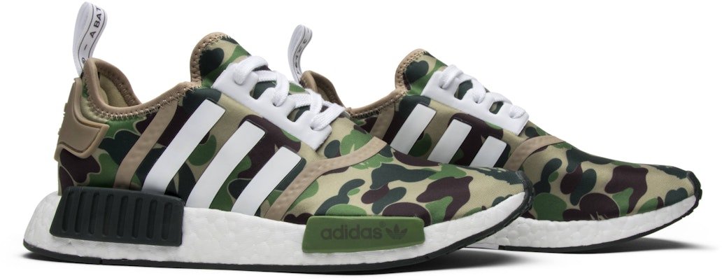A Bathing Ape x adidas NMD_R1 'Olive Camo' BA7326 Cheap A Bathing Ape x adidas NMD_R1 'Olive Camo' BA7326