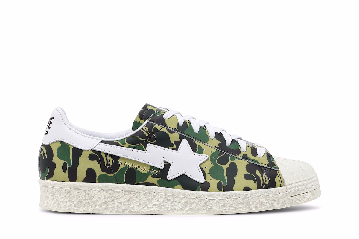 A Bathing Ape x adidas Superstar 80s 'ABC Camo'
