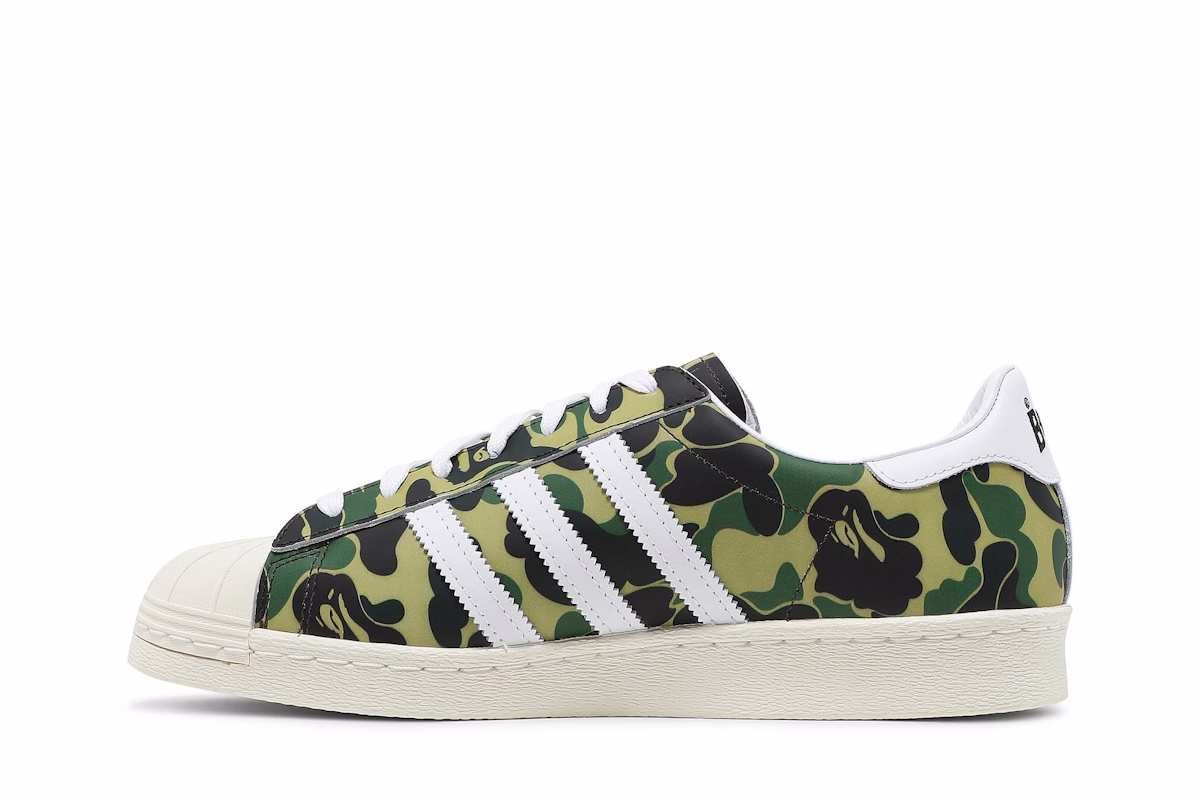 A Bathing Ape x adidas Superstar 80s 'ABC Camo'