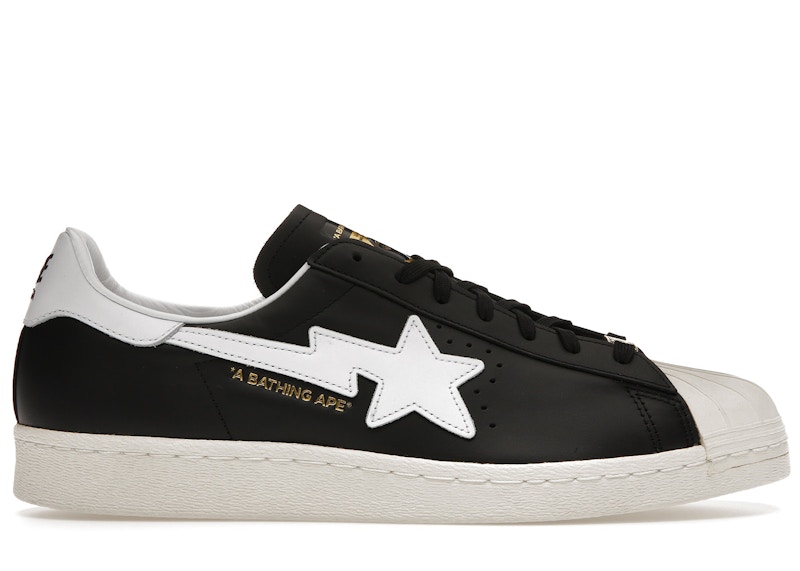 Buy A Bathing Ape x adidas Superstar 'Negro' 1I73-191-919