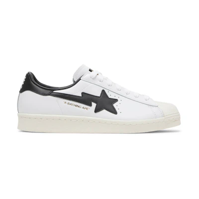 BAPE adidas Superstar 'White Black'