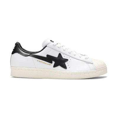 BAPE adidas Superstar 'White Black'