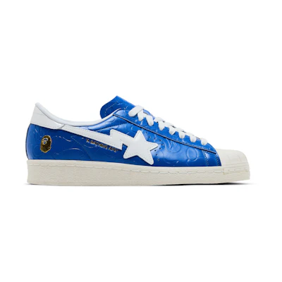 BAPE adidas Superstar Vintage 'Blue White'