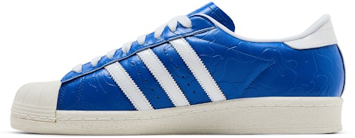 A Bathing Ape x adidas Superstar Vintage 'Azul Blanco' JR2702 Lookbook A Bathing Ape x adidas Superstar Vintage 'Azul Blanco' JR2702