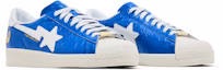 Cheap A Bathing Ape x adidas Superstar Vintage 'Biru Putih' JR2702