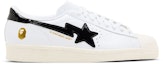Buy A Bathing Ape x adidas Superstar Vintage 'Putih Hitam' JR2701