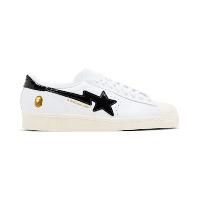 BAPE adidas Superstar Vintage 'White Black'