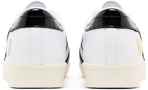 A BATHING APE® × adidas スーパースター ヴィンテージ 白黒 JR2701 Details for A BATHING APE® × adidas スーパースター ヴィンテージ 白黒 JR2701