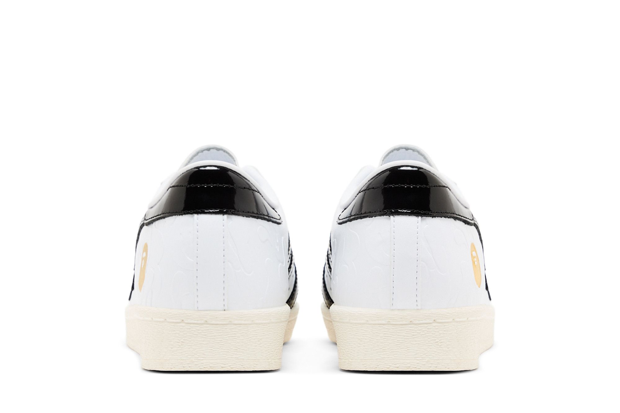 Sizing A Bathing Ape x adidas Superstar Vintage 'White Black' JR2701
