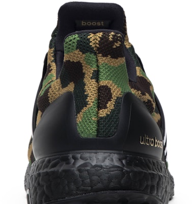 A Bathing Ape x adidas UltraBoost 4.0 'Green Camo' F35097 Sizing A Bathing Ape x adidas UltraBoost 4.0 'Green Camo' F35097