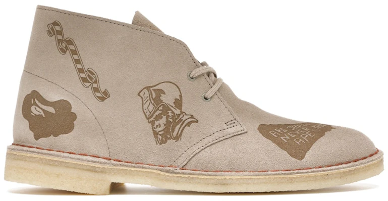 A Bathing Ape x Clarks 沙漠靴 '灰色浮雕' 26149860 Buy A Bathing Ape x Clarks 沙漠靴 '灰色浮雕' 26149860