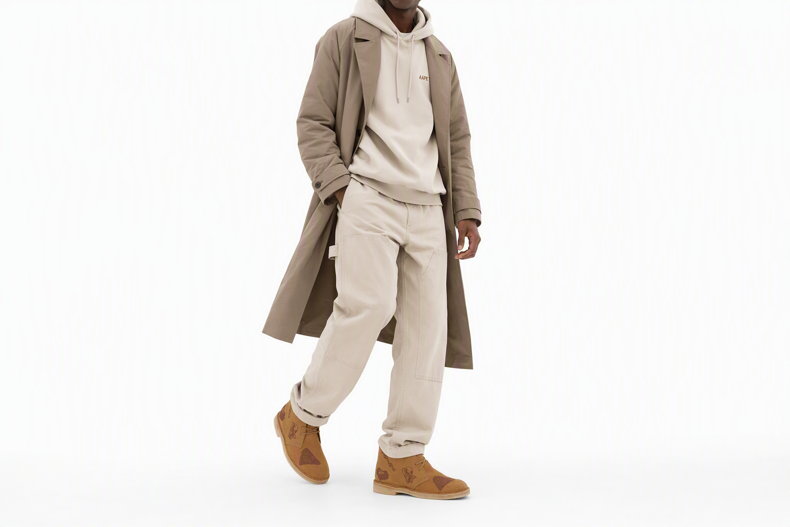 Order A Bathing Ape x Clarks Desert Boot ''Rilievo Quercia'' 26149861