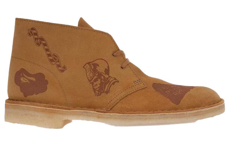 Lookbook A Bathing Ape x Clarks Desert Boot ''Rilievo Quercia'' 26149861
