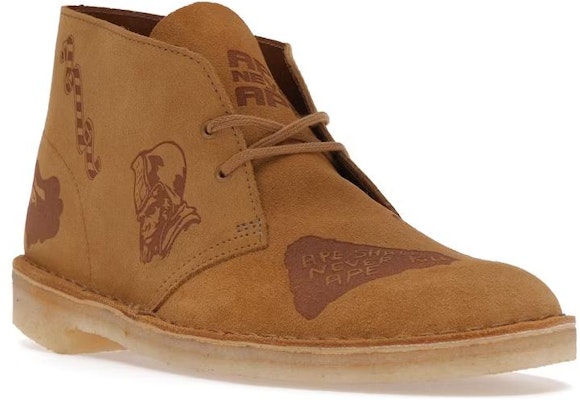 A Bathing Ape x Clarks Desert Boot 'Oak Embossed' 26149861 Shop A Bathing Ape x Clarks Desert Boot 'Oak Embossed' 26149861