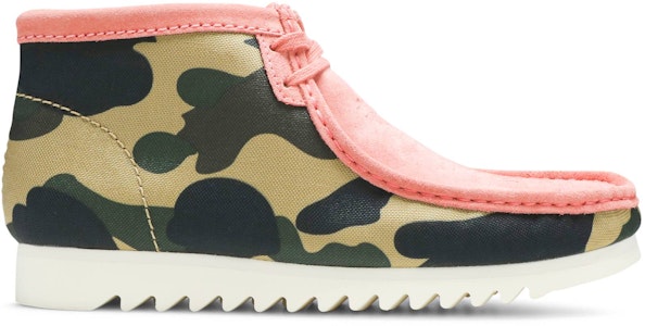 A Bathing Ape x Clarks Wallabee 'Coral Combi' Sepatu Kolaborasi Jepang 26149863 Buy A Bathing Ape x Clarks Wallabee 'Coral Combi' Sepatu Kolaborasi Jepang 26149863