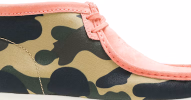A Bathing Ape x Clarks Wallabee 'Coral Combi' - Kasut Ikonik Coral Combi 26149863 Order A Bathing Ape x Clarks Wallabee 'Coral Combi' - Kasut Ikonik Coral Combi 26149863