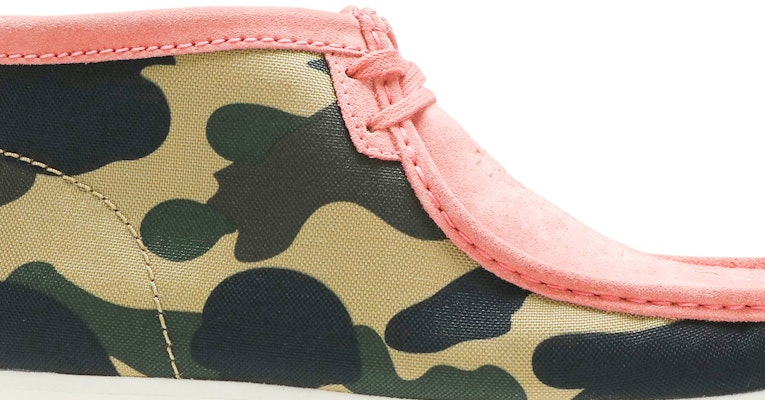 A Bathing Ape x Clarks Wallabee 'Coral Combi' - Kasut Ikonik Coral Combi 26149863 Order A Bathing Ape x Clarks Wallabee 'Coral Combi' - Kasut Ikonik Coral Combi 26149863