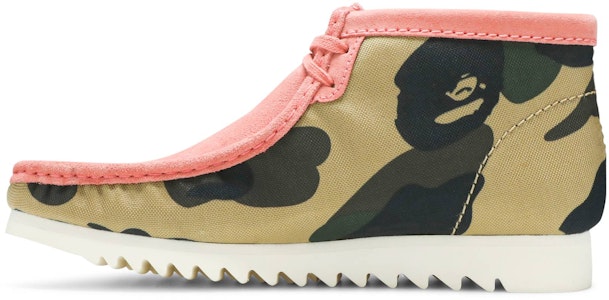 A Bathing Ape x Clarks Wallabee 'Coral Combi' Sepatu Kolaborasi Jepang 26149863 Lookbook A Bathing Ape x Clarks Wallabee 'Coral Combi' Sepatu Kolaborasi Jepang 26149863