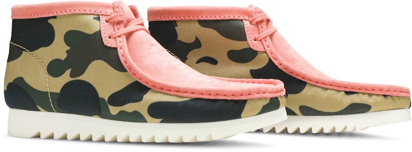 A Bathing Ape x Clarks Wallabee 'Coral Combi' Sepatu Kolaborasi Jepang 26149863 Cheap A Bathing Ape x Clarks Wallabee 'Coral Combi' Sepatu Kolaborasi Jepang 26149863