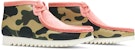 A Bathing Ape x Clarks Wallabee 'Coral Combi' - Kasut Ikonik Coral Combi 26149863