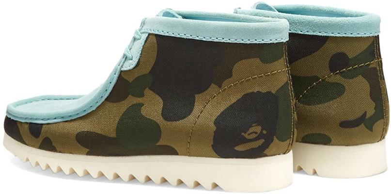 Kolaborasi A Bathing Ape x Clarks Wallabee 'Light Blue Camo' 26149862 Lookbook Kolaborasi A Bathing Ape x Clarks Wallabee 'Light Blue Camo' 26149862