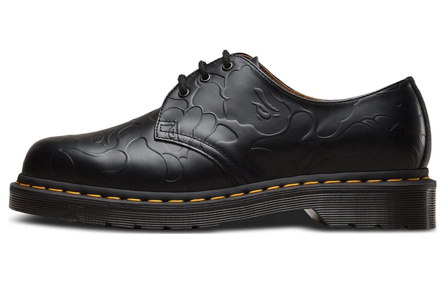 Buy A Bathing Ape x Dr. Martens Emboss 1461 'Negro Camuflaje' 23569001
