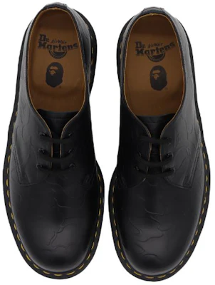 A Bathing Ape x Dr. Martens Emboss 1461 'Camo Hitam' 23569001 Order A Bathing Ape x Dr. Martens Emboss 1461 'Camo Hitam' 23569001