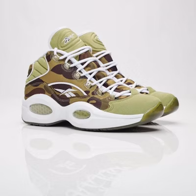 猿人头联名Mita x Reebok Question Mid '1st Camo'迷彩球鞋 BD4232 Buy 猿人头联名Mita x Reebok Question Mid '1st Camo'迷彩球鞋 BD4232
