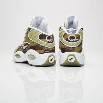 A Bathing Ape x Mita Sneakers x Reebok Question Mid '1st Camo' BD4232 Order A Bathing Ape x Mita Sneakers x Reebok Question Mid '1st Camo' BD4232