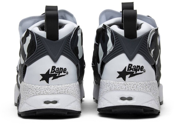 A Bathing Ape x Mita x Reebok InstaPump Fury 'Blanco Negro Camuflaje' BD1355 Details for A Bathing Ape x Mita x Reebok InstaPump Fury 'Blanco Negro Camuflaje' BD1355