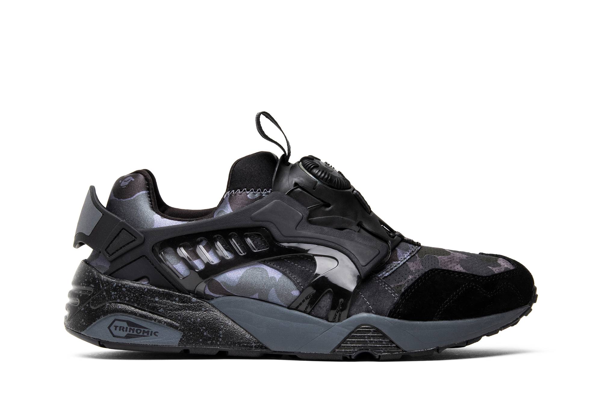 A Bathing Ape x Puma Disc Blaze 'Black Camo' 358846-02