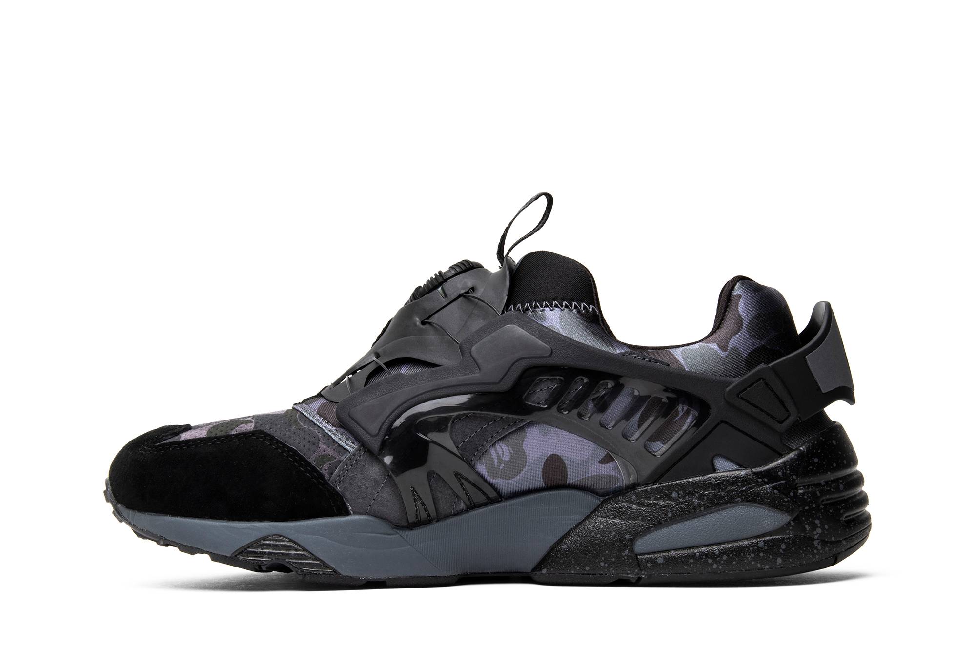 Lookbook A BATHING APE® x PUMA DISC BLAZE "黒迷彩" 358846-02