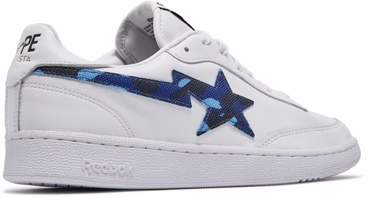 A Bathing Ape x Reebok Club C "猿人头"Bapesta 运动鞋 Q47363 Lookbook A Bathing Ape x Reebok Club C "猿人头"Bapesta 运动鞋 Q47363