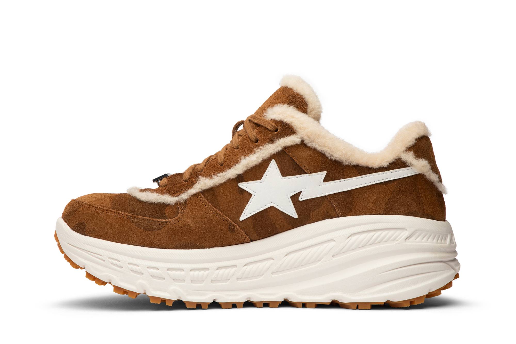 Lookbook A Bathing Ape x UGG 運動靴『栗色』1105400-M-CHE