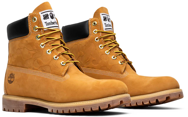 Undefeated hot sale bape timberland