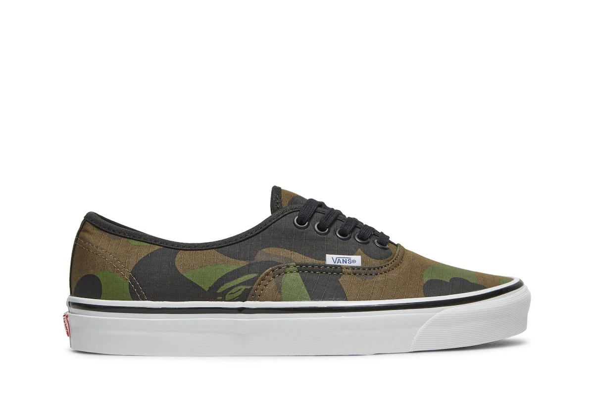 A Bathing Ape x Vans Authentic 44 DX 'Camo'