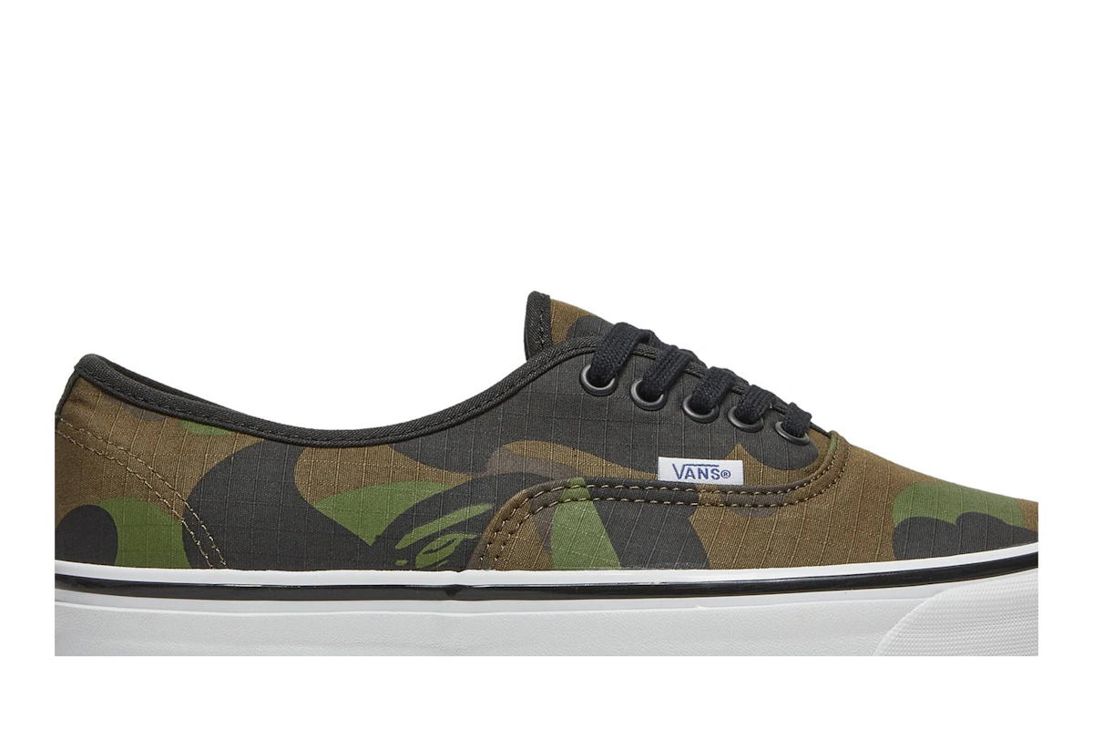 A Bathing Ape x Vans Authentic 44 DX 'Camo'
