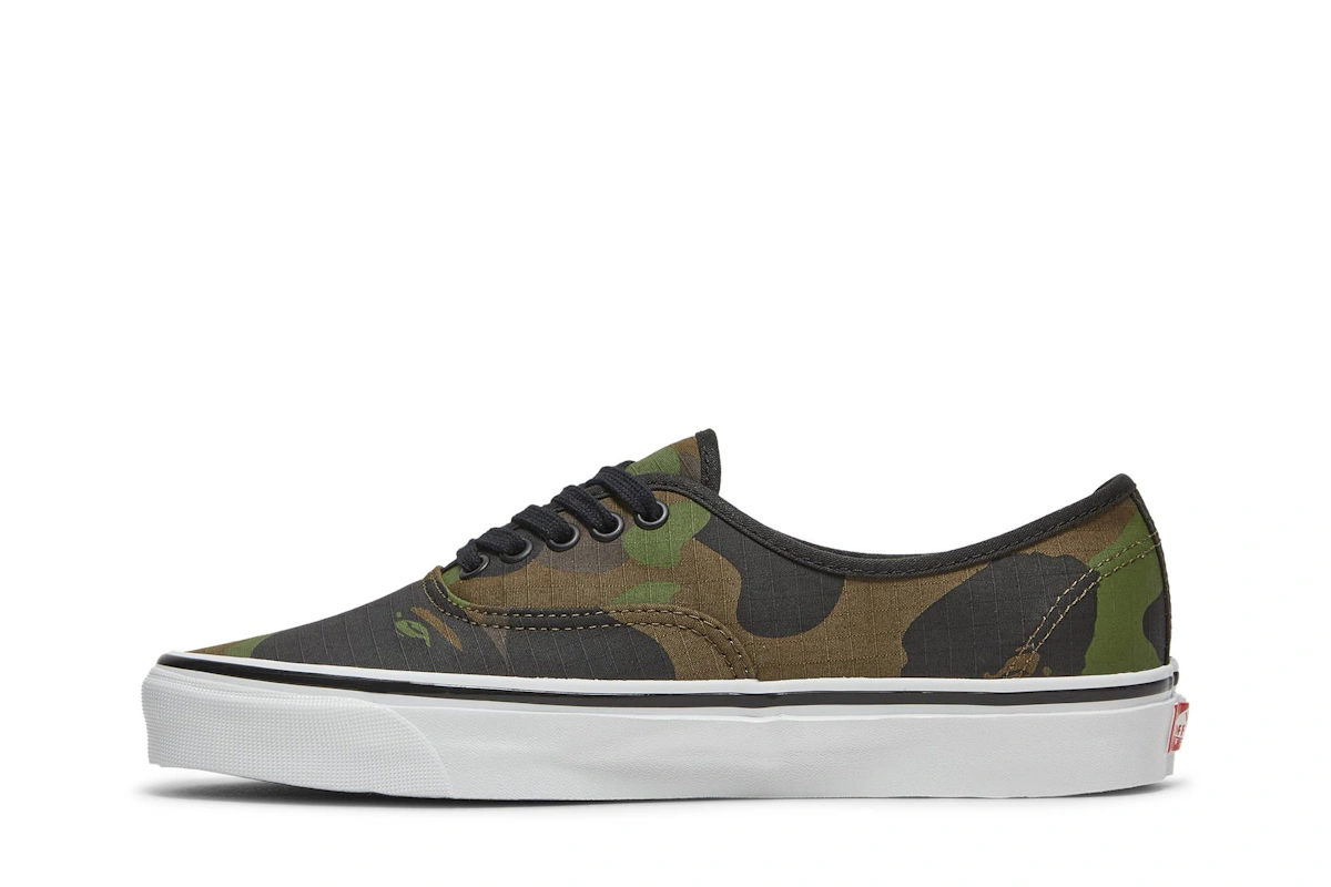A Bathing Ape x Vans Authentic 44 DX 'Camo'
