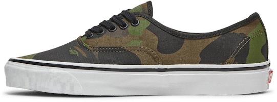 A Bathing Ape x Vans Authentic 44 DX 'Camo' Sepatu Kolab Jepang VN0A38EN7BC Lookbook A Bathing Ape x Vans Authentic 44 DX 'Camo' Sepatu Kolab Jepang VN0A38EN7BC