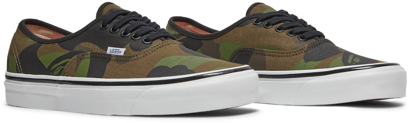 A Bathing Ape x Vans Authentic 44 DX 'Camo' VN0A38EN7BC Cheap A Bathing Ape x Vans Authentic 44 DX 'Camo' VN0A38EN7BC