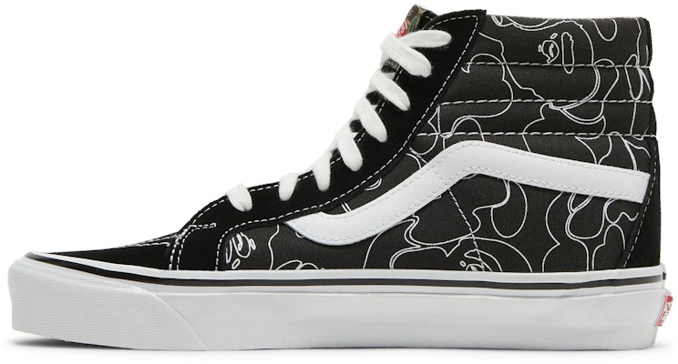 베이프 x 반스 스케이트-하이 38 DX '라인드 카모' VN0A38GF7BG Lookbook 베이프 x 반스 스케이트-하이 38 DX '라인드 카모' VN0A38GF7BG