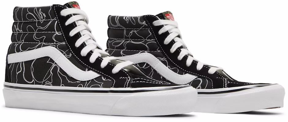 베이프 x 반스 스케이트-하이 38 DX '라인드 카모' VN0A38GF7BG Cheap 베이프 x 반스 스케이트-하이 38 DX '라인드 카모' VN0A38GF7BG