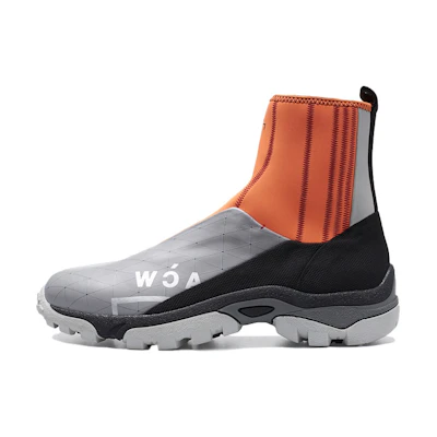 A-Cold-Wall * High-Top 'Bright Orange Logo Print'