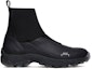 Order A-Cold-Wall * Kasut Tinggi Slip-On 'Kulit Hitam' ACWUF029A-BLACK