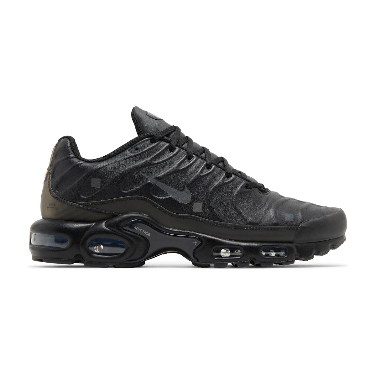 Nike all black air max sales