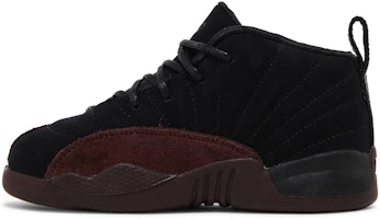 (TD) A Ma Maniére x Air Jordan 12 'Hitam/Burgundy Crush' FB2687-001 Lookbook (TD) A Ma Maniére x Air Jordan 12 'Hitam/Burgundy Crush' FB2687-001