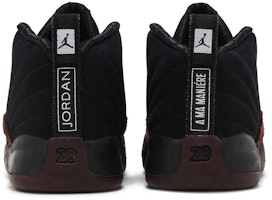 (TD) A Ma Maniére x Air Jordan 12 'Hitam/Burgundy Crush' FB2687-001 Details for (TD) A Ma Maniére x Air Jordan 12 'Hitam/Burgundy Crush' FB2687-001