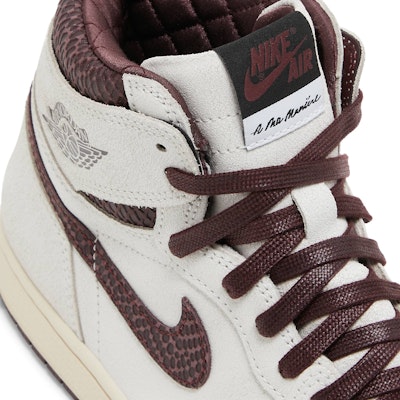 A Ma Maniére x Air Jordan 1 High OG 'Airness' Sneakers DO7097-100 1